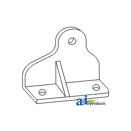 A & I Products Bracket, Stabilizer (RH) 2.75" x7.5" x9" A-49B59